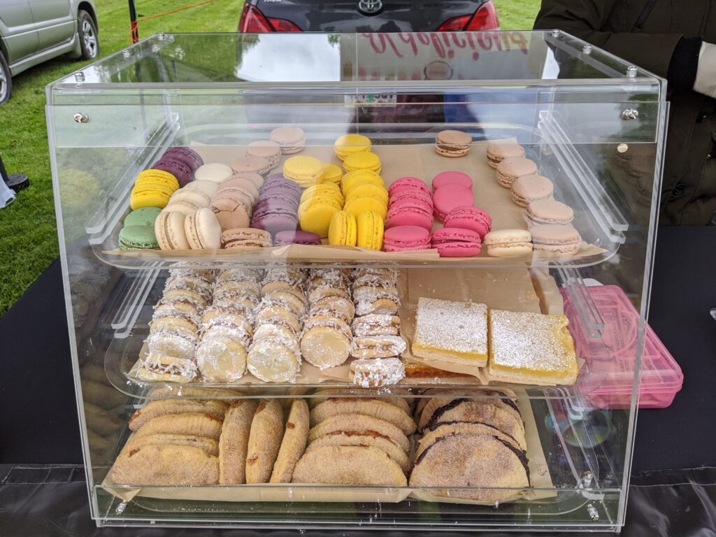 Macarons at the Rogue Valley Crafters and Growers Market
